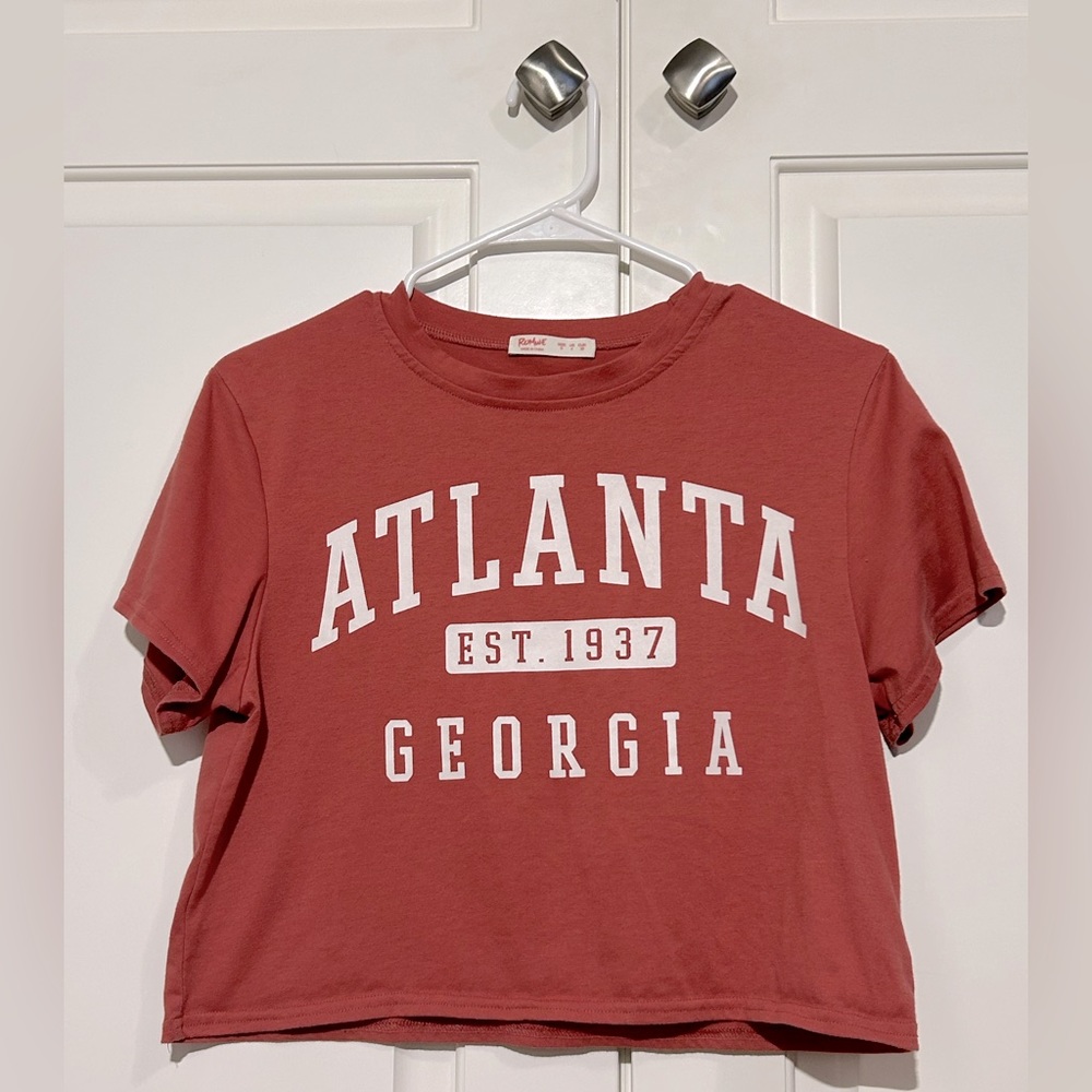 Boxy Crop Tee Atlanta Georgia
